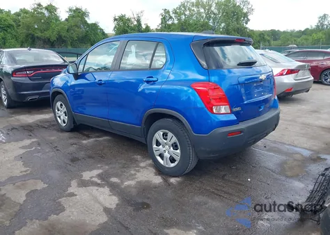 2015 Chevrolet Trax 1Ls z USA, uszkodzony, nr VIN KL7CJKSB1FB124342